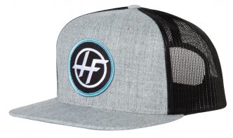 Heather/Black Trucker Patch Snapback