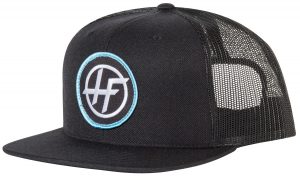 Black/Black Trucker Patch Snapback