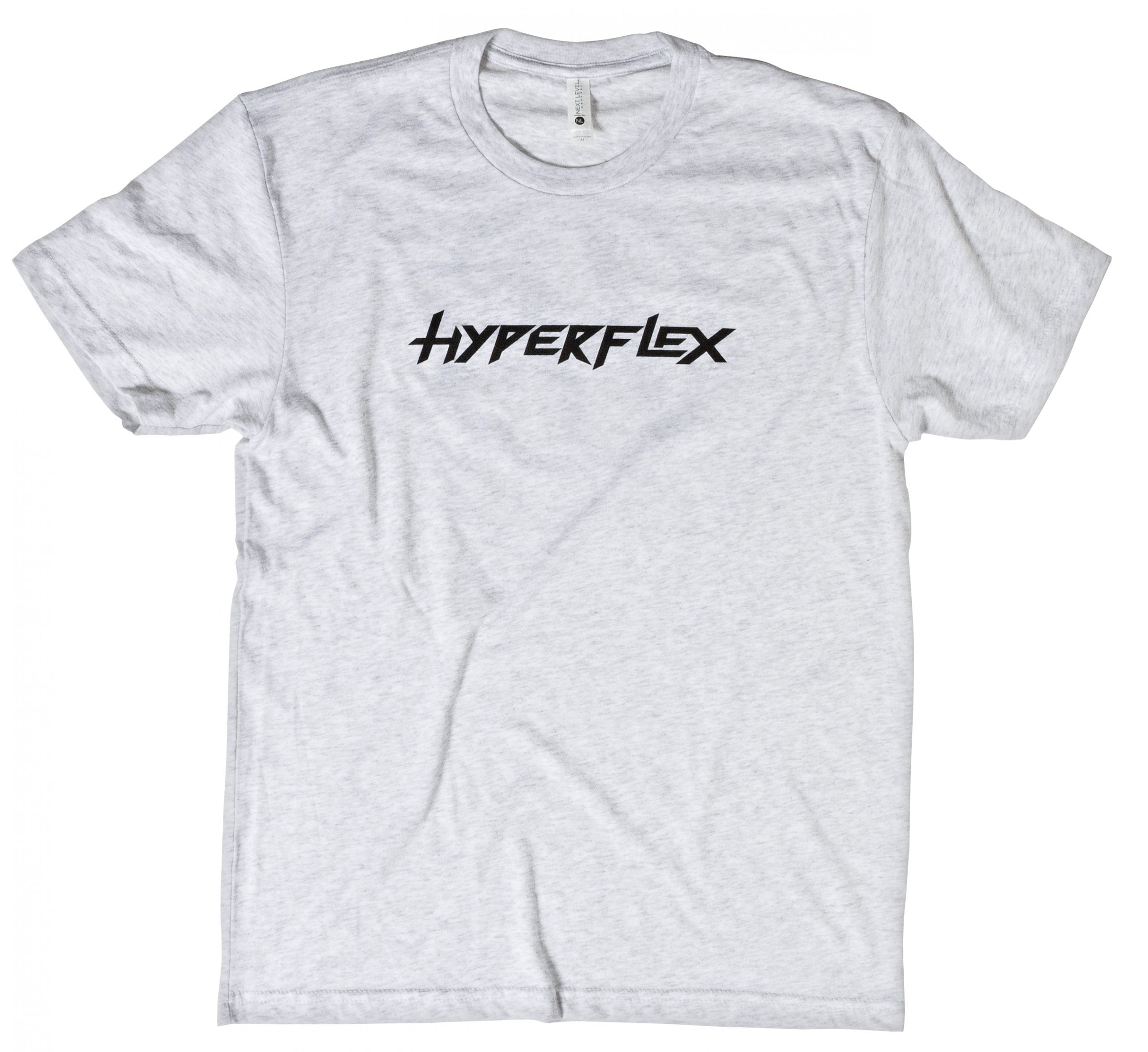 Hyperflex Circle Logo Tee – Light Gray